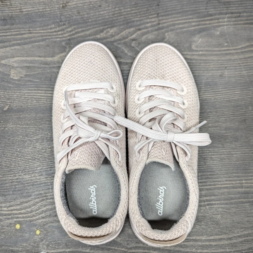 Allbirds Womens Tree Piper Pink Fashion Sneaker Size 7 Comfort Shoe Breathable - Picture 5 of 7